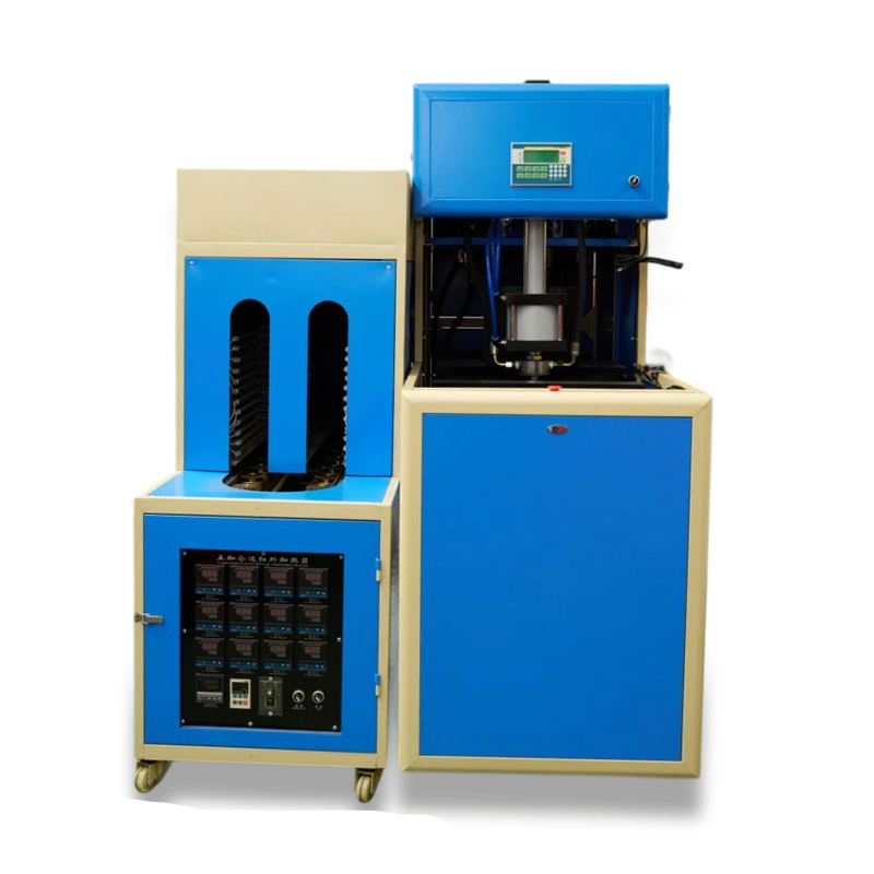 Handle Bottle Semi Automatic Bottle Blowing Machine
